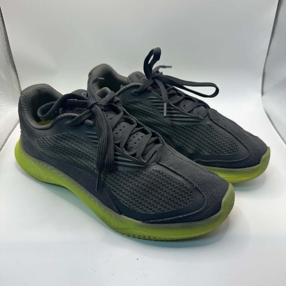 R.A.D One Global V1 Mens Training Crossfit Shoes Seakers Gray Lime Green 6.5